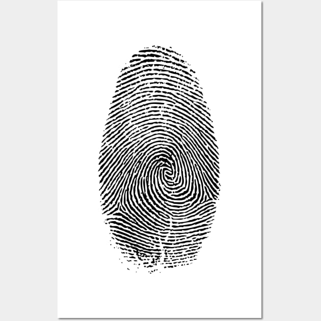 Fingerprint II Wall Art by Acepeezy